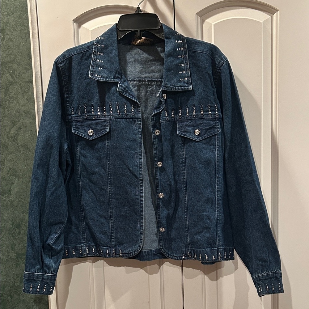 Studded Denim Jacket